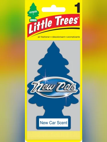 Ароматизатор подвесной пластина (новая машина) Елочка CAR FRESHNER