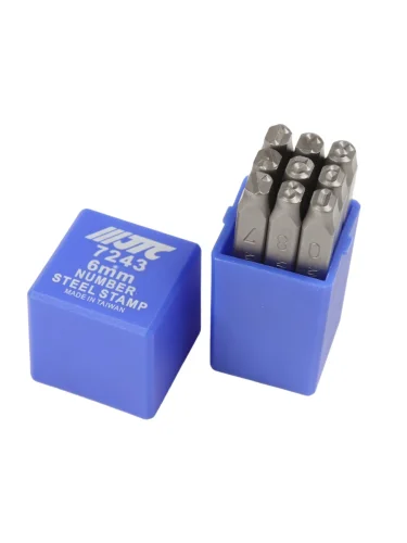 Клейма цифровые 6мм (HRC 60+-2град. DIN 1451) JTC