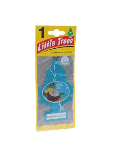 Ароматизатор подвесной пластина (карибский коктейль) Елочка CAR FRESHNER
