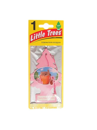 Ароматизатор подвесной пластина (вишня медовая) Елочка CAR FRESHNER
