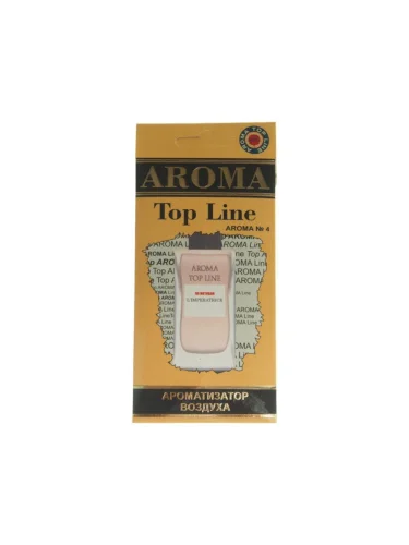 Ароматизатор подвесной пластина (№4 D&G 3 Limperatrice) TOP LINE