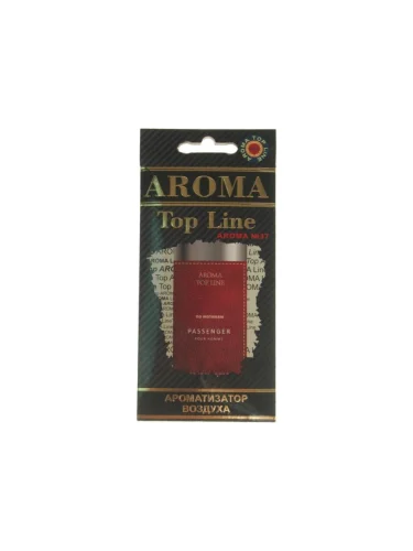 Ароматизатор подвесной пластина (№37 S.T. Dupont Passenger) TOP LINE