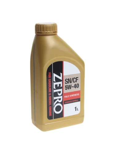 Масло моторное ZEPRO FULLY-SYNTHETIC 5W40 синт.SNGF-5 1л