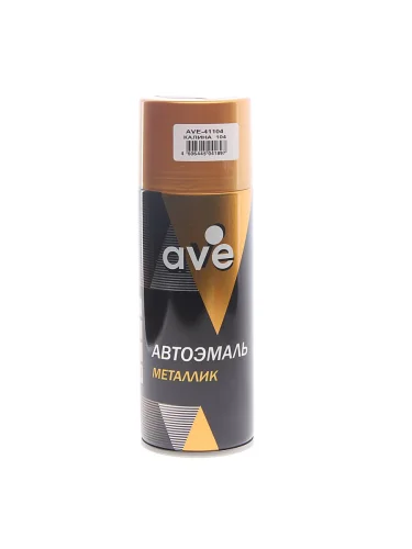 Краска 104 калина металлик аэрозоль 520мл AVE