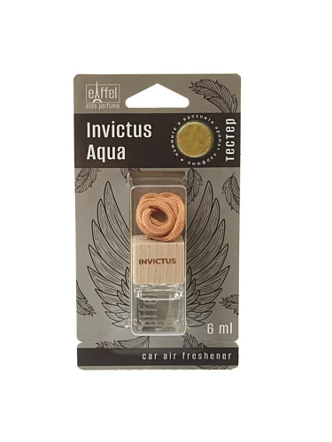 Ароматизатор подвесной жидкостный (invictus aqua) с деревянной крышкой 6мл Luxury Aroma FOUETTE