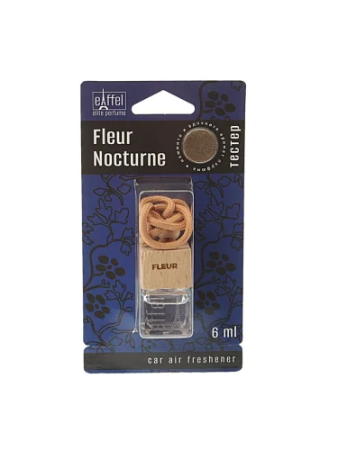 Ароматизатор подвесной жидкостный (fleur nocturne) с деревянной крышкой 6мл Luxury Aroma FOUETTE