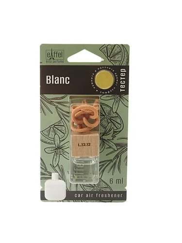 Ароматизатор подвесной жидкостный (L.12.12 blanc) с деревянной крышкой 6мл Luxury Aroma FOUETTE