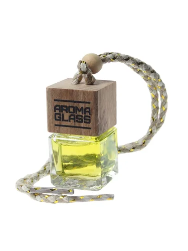Ароматизатор подвесной жидкостный (Total Eclipse) с деревянной крышкой Aroma Glass FOUETTE