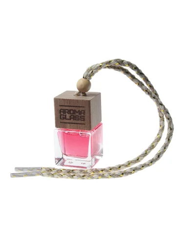 Ароматизатор подвесной жидкостный (Cherry Amaretto) с деревянной крышкой Aroma Glass FOUETTE
