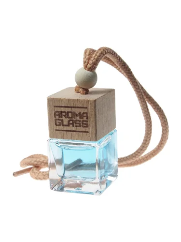 Ароматизатор подвесной жидкостный (Outer Space) с деревянной крышкой Aroma Glass FOUETTE