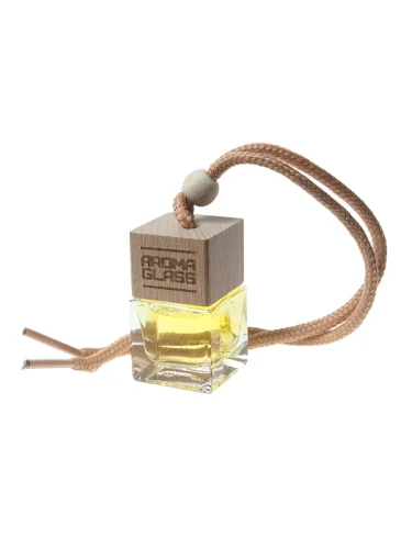 Ароматизатор подвесной жидкостный (Limoncello) с деревянной крышкой Aroma Glass FOUETTE