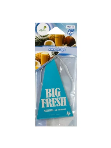 Ароматизатор подвесной пластина (пина колада) Big Fresh FKVJP