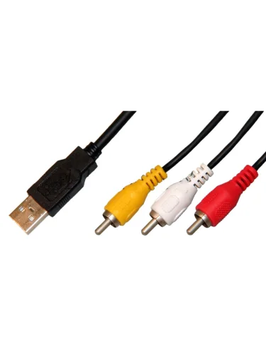 Кабель 3RCA-USB2 1.8м PREMIER