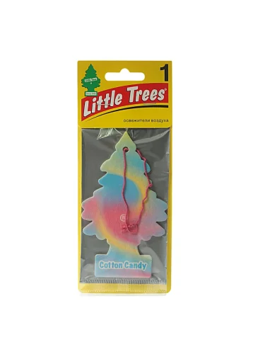 Ароматизатор подвесной пластина (сладкая вата) Елочка CAR FRESHNER