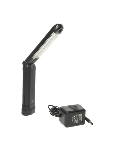 Лампа переносная 12V аккумуляторная, с изменяемым углом наклона 45град. (30 светодиодов) JTC