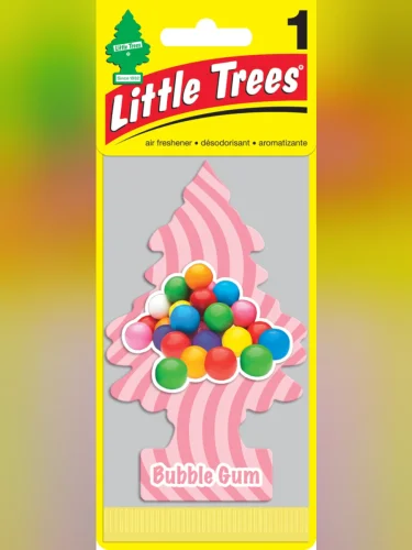 Ароматизатор подвесной пластина (bubble gum) Елочка CAR FRESHNER