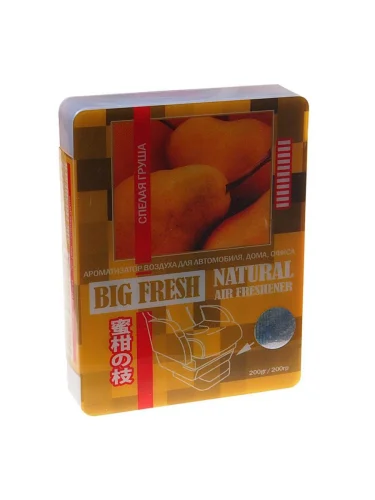 Ароматизатор под сиденье гелевый (груша спелая) Big Fresh FKVJP