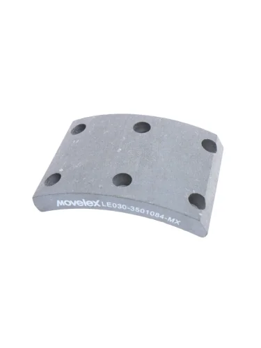 Накладка тормозной колодки JAC N75,N80 переднейзадней (1шт.) MOVELEX