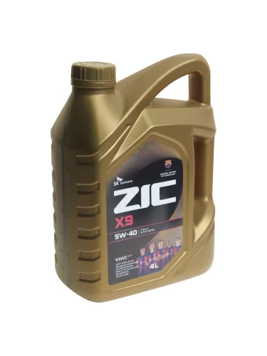Масло моторное ZIC X9 SNCFA3B3A3B4 5W40 синт.4л