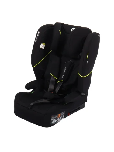 Автокресло детское 9-36кг (I-II-III) 0.9-12лет total black FIXER HAPPY BABY