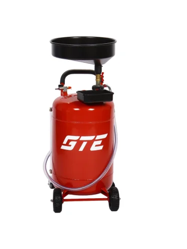 Установка для замены масла 70л с сливной воронкой GTE