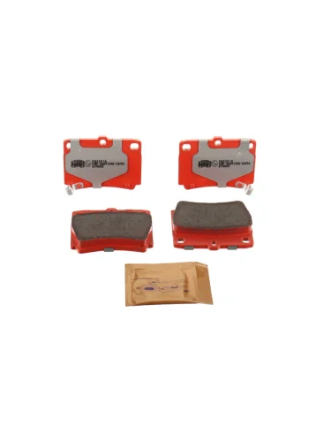 Колодки тормозные MITSUBISHI Pajero Sport,Montero Sport (98-09) (2.5 D3.0) задние (4шт.) NIBK