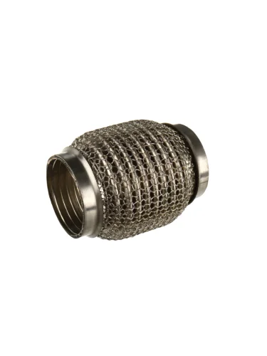 Гофра глушителя 50х100 трехслойная WIRE MESH нержавеющая сталь CBD