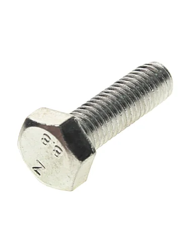 Болт М8х1.25х25 шестигранный оцинкованный кл.прочн. 8.8
