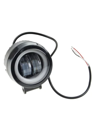 Фара рабочего света 70мм 20W 10-30V с подсветкой круглая MISTAR