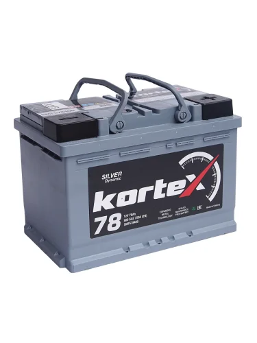 Аккумулятор KORTEX SILVER Dynamic 78Ач обратная полярность