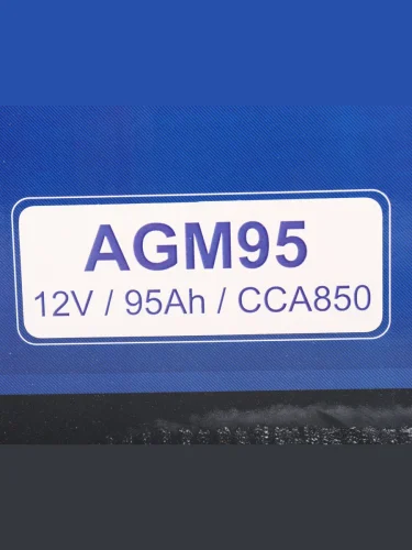 Аккумулятор TCS AGM 95Ач обратная полярность