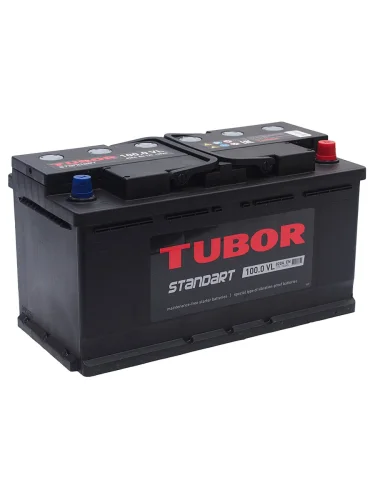 Аккумулятор TUBOR Standart 100Ач обратная полярность