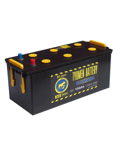 Аккумулятор TYUMEN BATTERY STANDART 190Ач