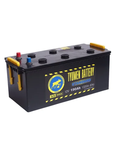 Аккумулятор TYUMEN BATTERY STANDART 190Ач обратная полярность