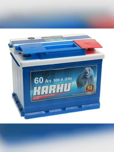 Аккумулятор KARHU 60Ач обратная полярность