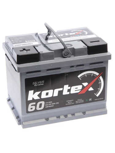 Аккумулятор KORTEX SILVER Dynamic 60Ач