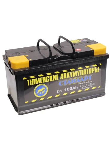 Аккумулятор TYUMEN BATTERY STANDART 100Ач обратная полярность