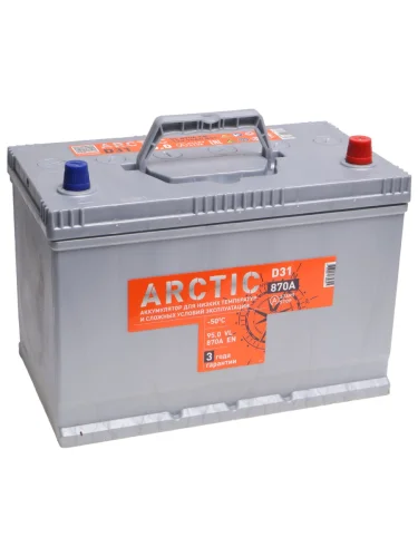 Аккумулятор ТИТАН Arctic Asia 95Ач обратная полярность