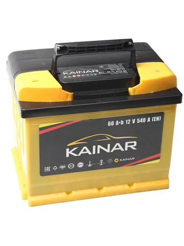 Аккумулятор KAINAR 60Ач обратная полярность