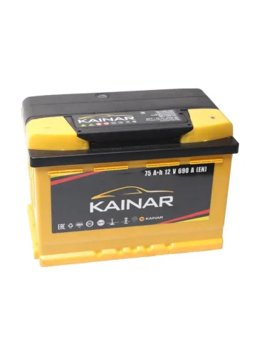 Аккумулятор KAINAR 75Ач обратная полярность
