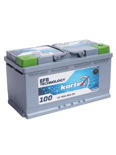 Аккумулятор KORTEX EFB 100Ач обратная полярность