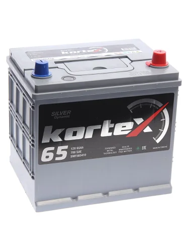 Аккумулятор KORTEX SILVER Dynamic ASIA 65Ач обратная полярность