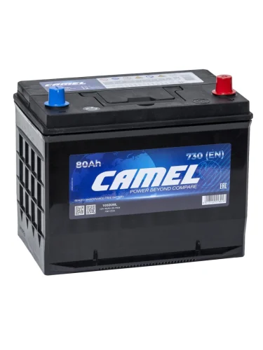 Аккумулятор CAMEL Asia 80Ач обратная полярность
