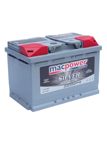 Аккумулятор MACPOWER 75Ач обратная полярность