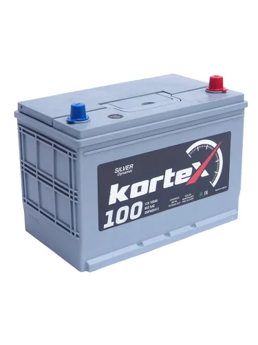 Аккумулятор KORTEX SILVER Dynamic ASIA 100Ач обратная полярность