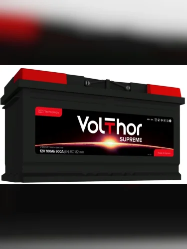 Аккумулятор VOLTHOR Supreme 100Ач обратная полярность