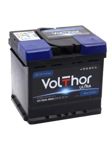 Аккумулятор VOLTHOR Ultra 50Ач обратная полярность