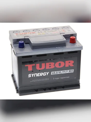 Аккумулятор TUBOR Synergy 65Ач обратная полярность