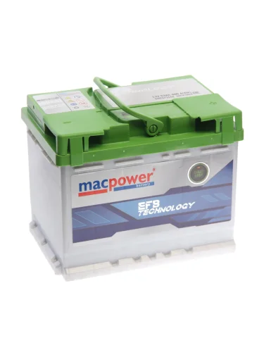 Аккумулятор MACPOWER EFB 63Ач обратная полярность