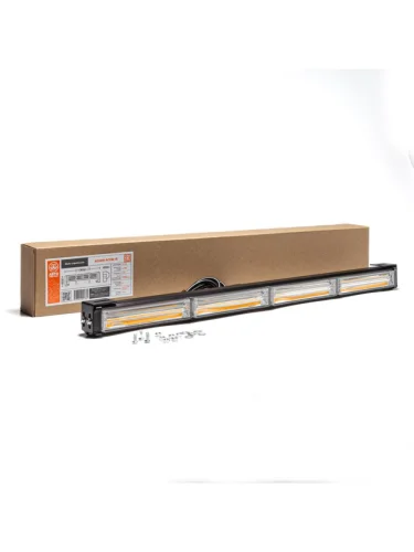 Маяк балка светодиод. 1224V 24Вт кронштейн стробоскоп 1 стор.(4 блока COB) AVTOELECTRICA